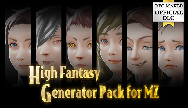 RPG Maker MZ - High Fantasy Generator Pack for MZ Steam capsule image