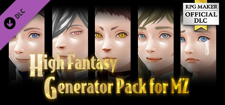 RPG Maker MZ - High Fantasy Generator Pack for MZ header