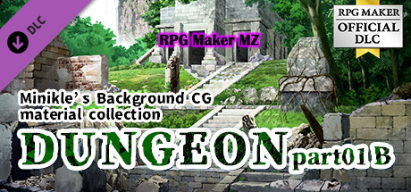 RPG Maker MZ - Minikle's Background CG Material Collection "Dungeon" part01 B Steam header image