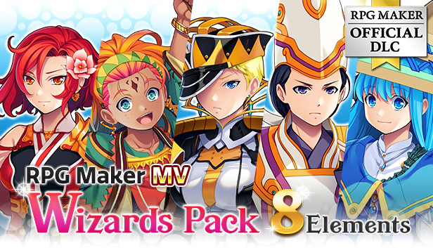 RPG Maker MV - Wizards Pack (8 Elements) Steam capsule image