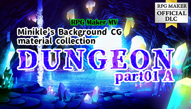 RPG Maker MV - Minikle's Background CG Material Collection "Dungeon" part01 A Steam capsule image