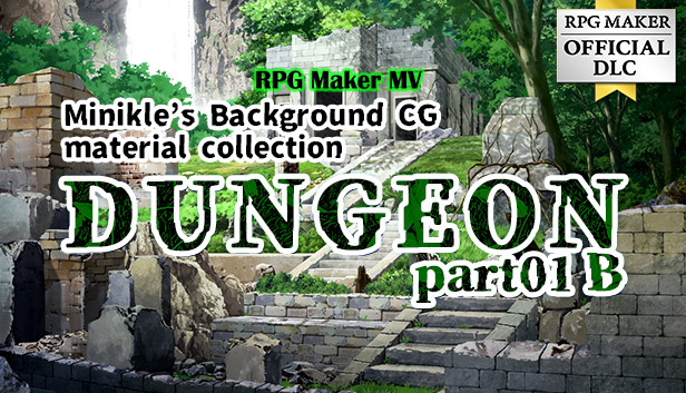 RPG Maker MV - Minikle's Background CG Material Collection "Dungeon" part01 B Steam capsule image
