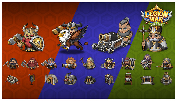 LegionWar - Dwarf Legion Pack Steam capsule image