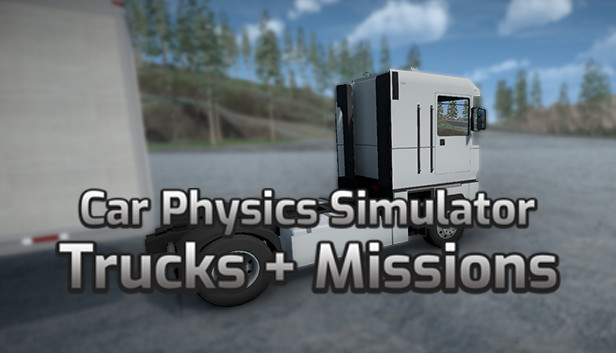 Car Physics Simulator - Trucks + Missions DLC Steam capsule image