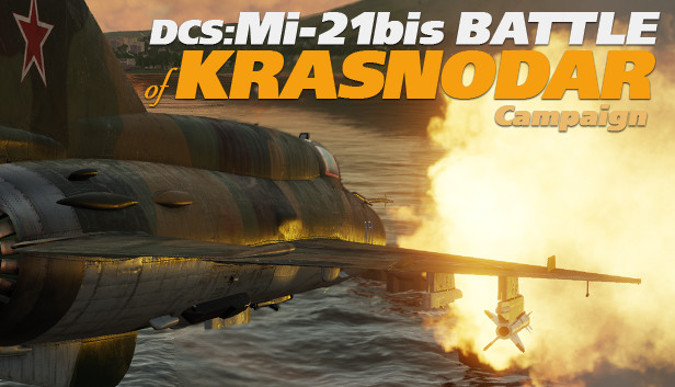 DCS: MiG-21bis Battle of Krasnodar Campaign Steam capsule image