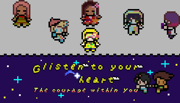 Glisten to your heart: The courage within you Steam capsule image