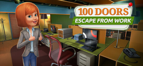 Ahorra un 40% en 100 Doors: Escape from Work en Steam