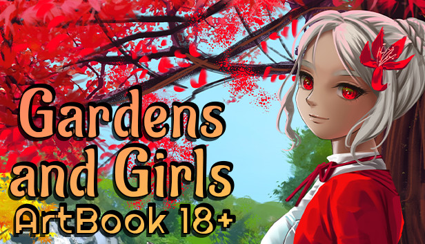 Gardens and Girls - Artbook 18+ Steam capsule image