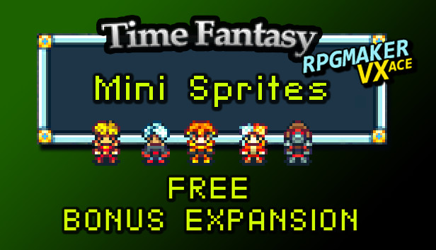 RPG Maker VX Ace - Time Fantasy Mini Sprites Steam capsule image
