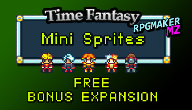 RPG Maker MZ - Time Fantasy Mini Sprites Steam capsule image