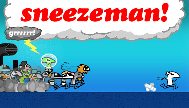 Sneezeman: Escape From Planet Sneeze Steam capsule image
