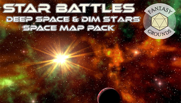 Fantasy Grounds - Star Battles: Deep Space and Dim Stars Space Map Pack Steam capsule image