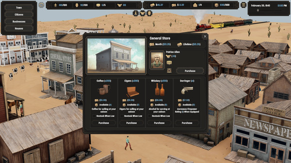 ภาพจากเกม Deadwater Saloon ภาพที่ 12