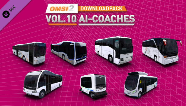OMSI 2 Add-on Downloadpack Vol. 10 – KI-Busse Steam capsule image