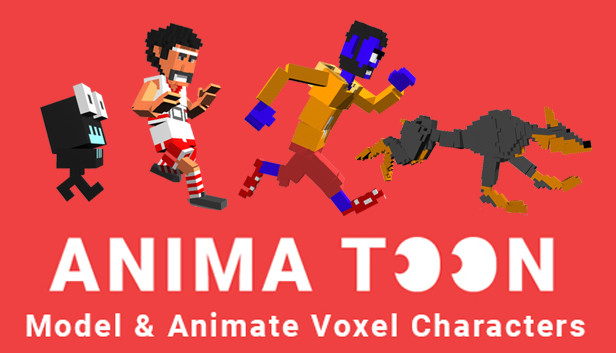 Anima Toon :3D Voxel Character Animation Steam capsule image