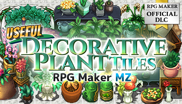 RPG Maker MZ - Useful Decorative Plant Tiles Steam capsule image