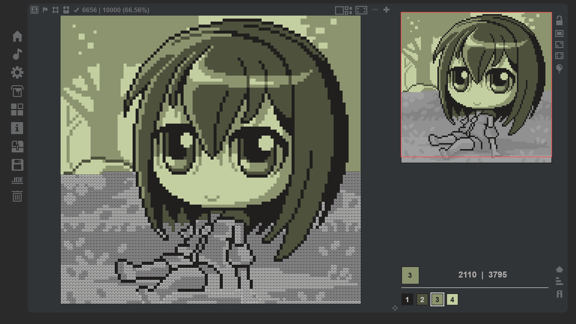 Coloring Game 4 – 2-Bit Palette trên Steam