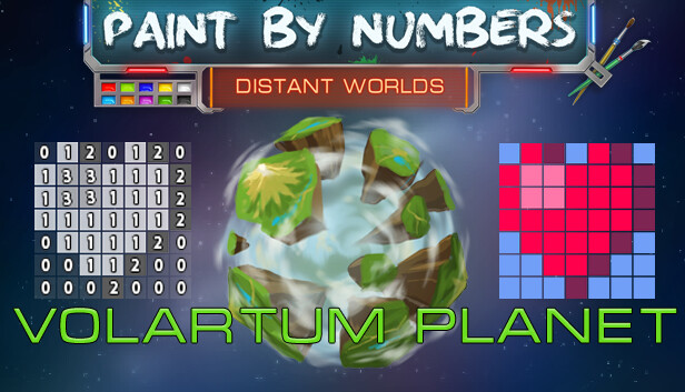 Paint By Numbers - Volartum Planet Steam capsule image