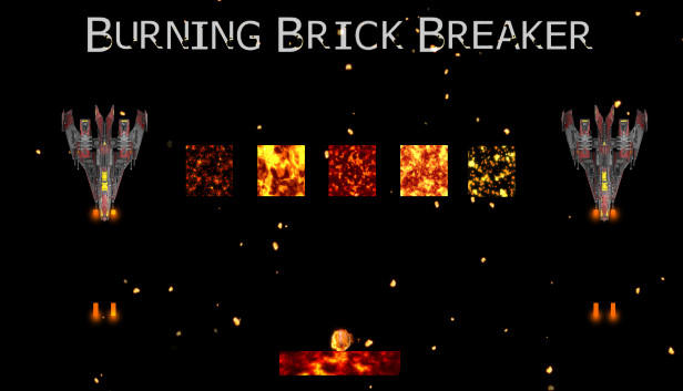 Burning Brick Breaker Steam capsule image
