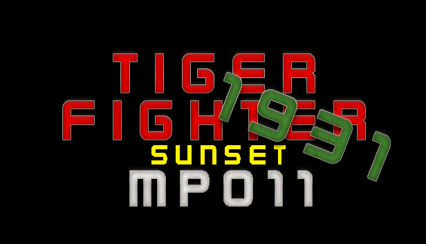 Tiger Fighter 1931 Sunset MP011 Steam capsule image