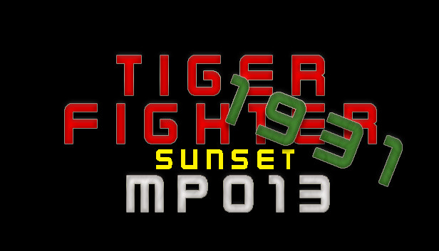 Tiger Fighter 1931 Sunset MP013 Steam capsule image