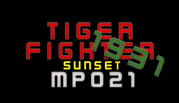 Tiger Fighter 1931 Sunset MP021 Steam capsule image