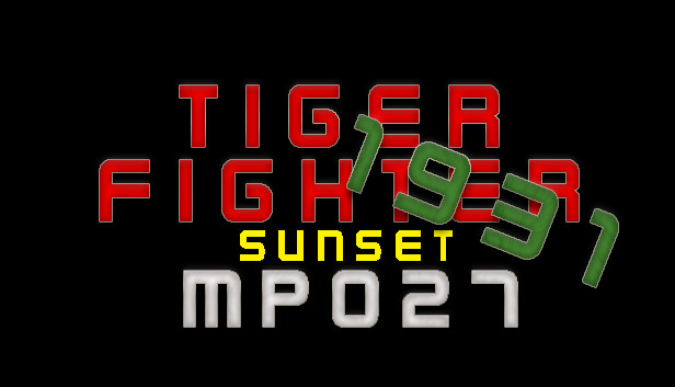 Tiger Fighter 1931 Sunset MP027 Steam capsule image