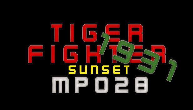 Tiger Fighter 1931 Sunset MP028 Steam capsule image