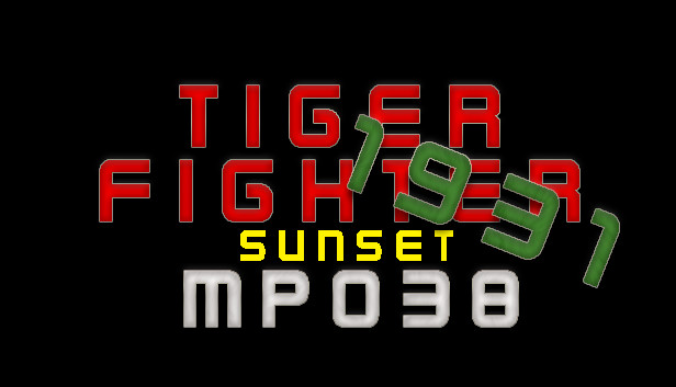 Tiger Fighter 1931 Sunset MP038 Steam capsule image