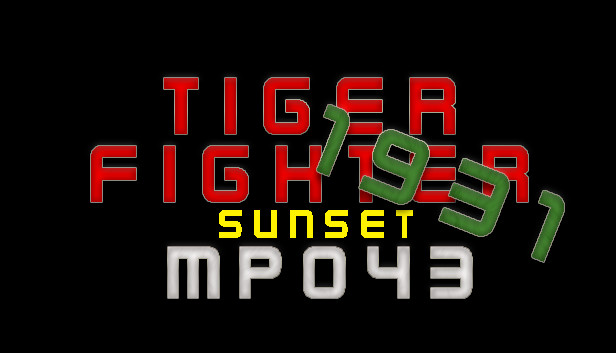 Tiger Fighter 1931 Sunset MP043 Steam capsule image