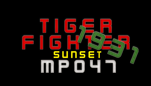 Tiger Fighter 1931 Sunset MP047 Steam capsule image