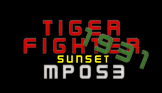 Tiger Fighter 1931 Sunset MP053 Steam capsule image