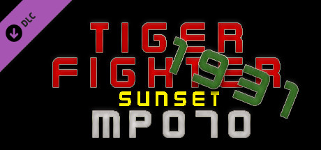 Tiger Fighter 1931 Sunset MP070