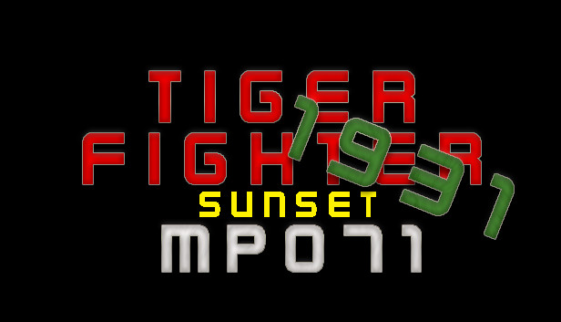 Tiger Fighter 1931 Sunset MP071 Steam capsule image