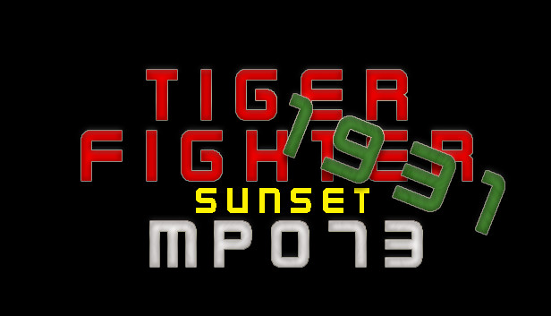 Tiger Fighter 1931 Sunset MP073 Steam capsule image