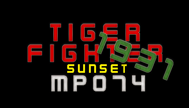 Tiger Fighter 1931 Sunset MP074 Steam capsule image