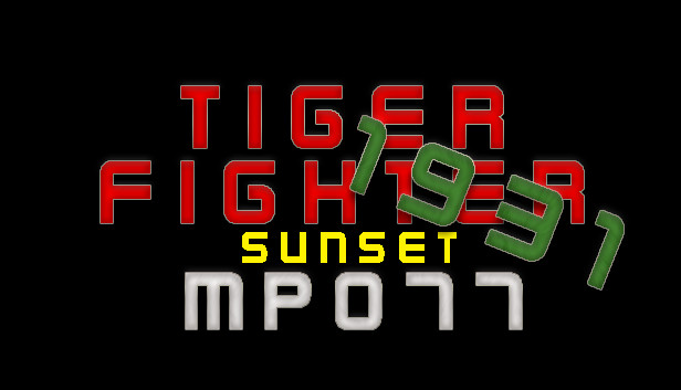 Tiger Fighter 1931 Sunset MP077 Steam capsule image