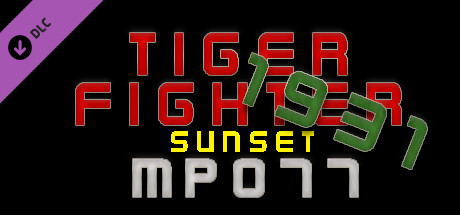 Tiger Fighter 1931 Sunset MP077
