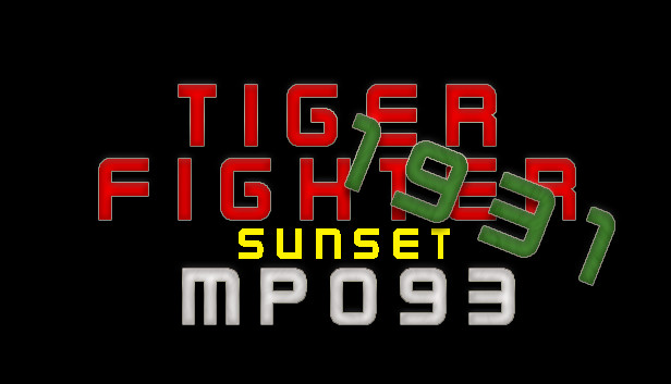 Tiger Fighter 1931 Sunset MP093 Steam capsule image