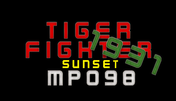 Tiger Fighter 1931 Sunset MP098 Steam capsule image