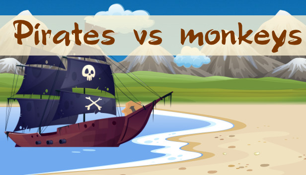 Pirates vs monkeys Steam capsule image