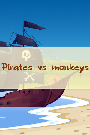 Carátula de Pirates vs monkeys