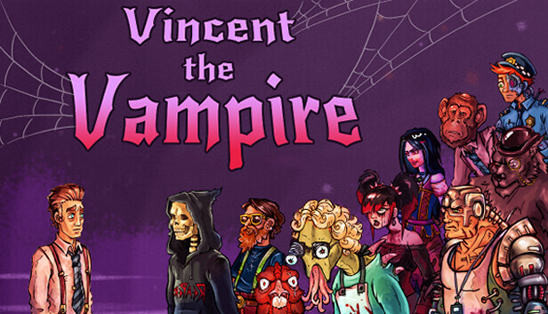 Vincent the Vampire Steam capsule image