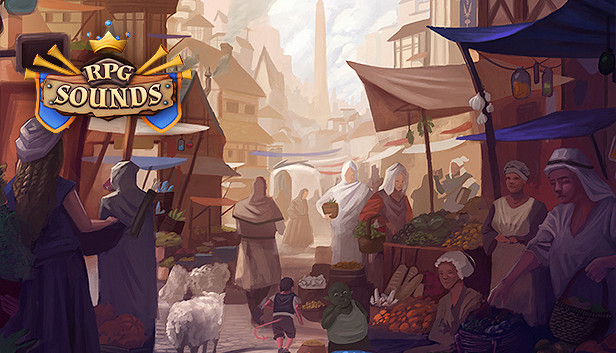 RPG Sounds - Townsfolk - Sound Pack Steam capsule image