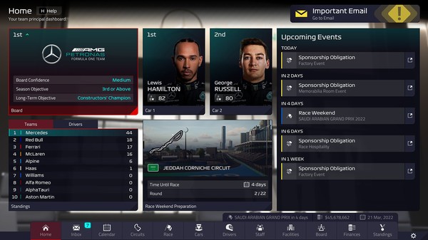 F1 Manager 2022 CD Key 1