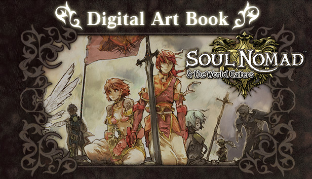 Soul Nomad & the World Eaters - Digital Art Book Steam capsule image