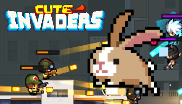 Cute Invaders Steam capsule image