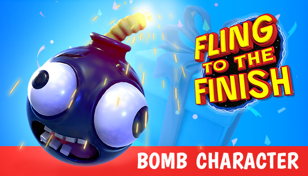 Fling to the Finish - Bomb Character Steam capsule image