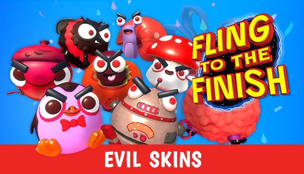 Fling to the Finish - Evil Skins Steam capsule image