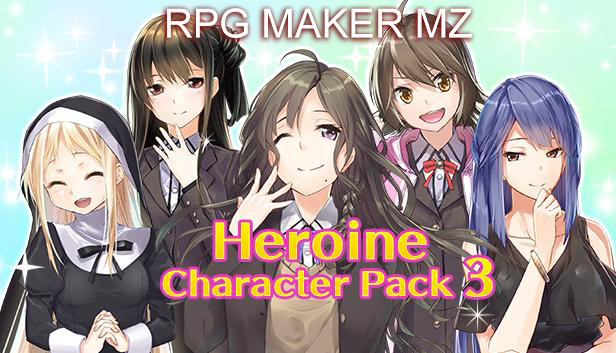 RPG Maker MZ - Heroine Character Pack 3 Steam capsule image